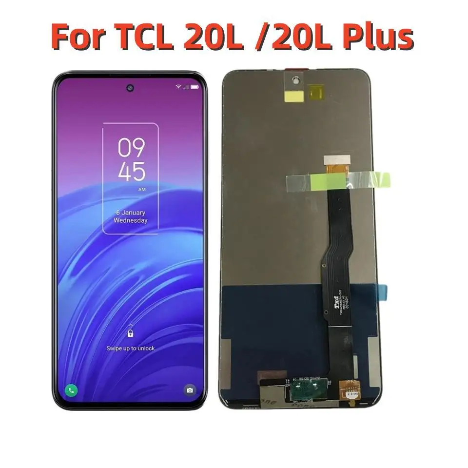 

6.67 Inch For TCL 20L Lcd T775H T775B Display Touch Screen LCD Digitizer Assembly For TCL 20L Plus Display 20L Lcd