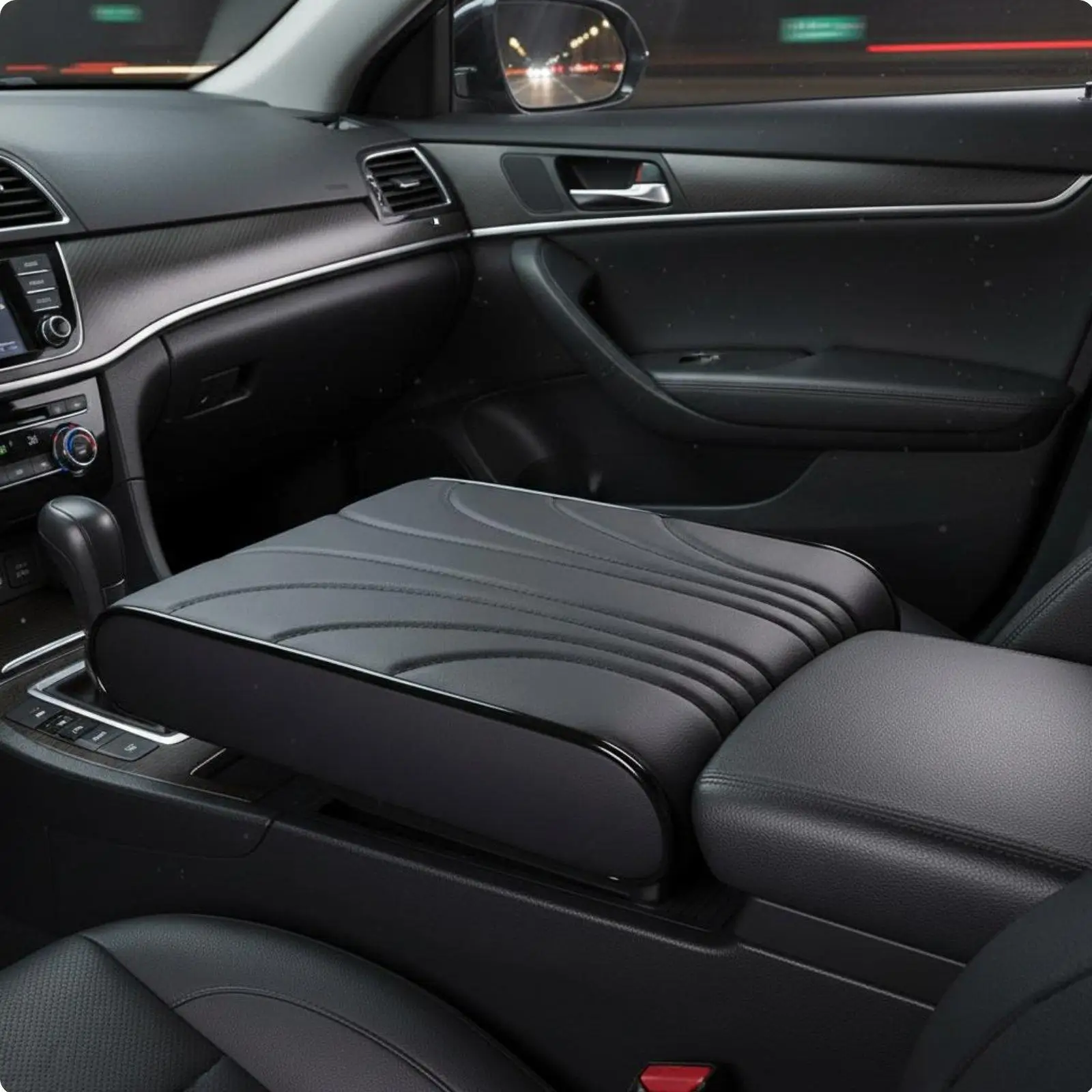 Car Armrest Pad Pressure Relief Center Console Armrest Pillow Universal Suitable for Console Elbow Rest for long distances