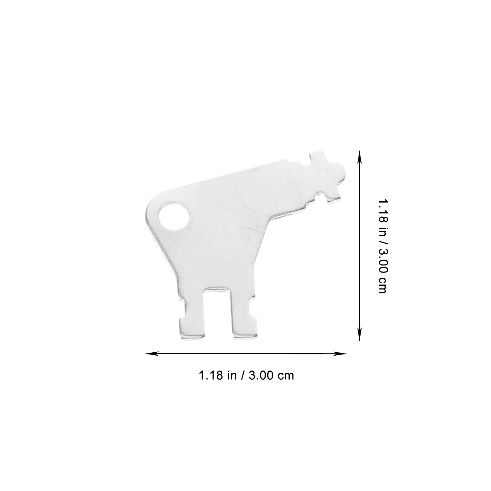

5pcs Dispenser Keys Metal Commercial Paper Towel Key Set Easy Management Universal Toilet Holder Decorative Paper Craft