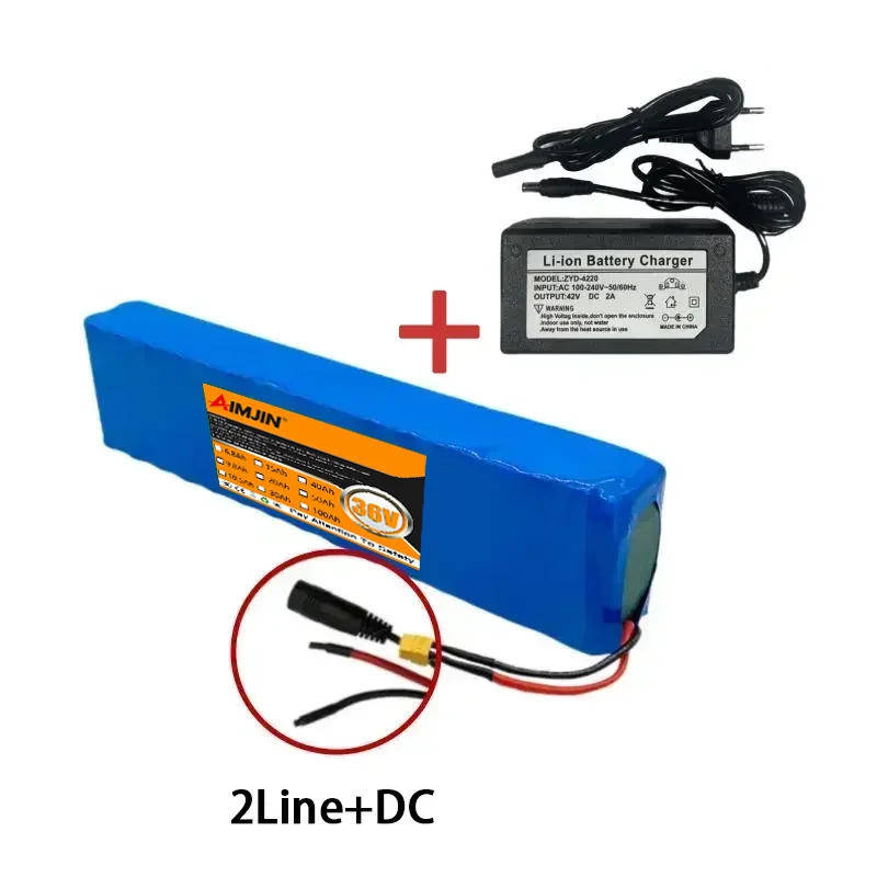 Original battery 10S3P, 36V, 100000mAh, Batterie Pour Moto Et Scooter, 18650, Ion Eddie, 1000W, Haute Puissance Et Capacité 36V
