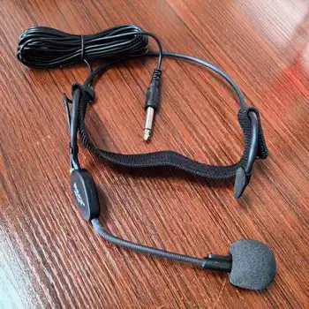 UHF無線麥克風 4通道頭戴電容麥克風,適用於教堂、婚禮、戶外舞台和演講 8 最佳銷售 頭戴式麥克風 - №4