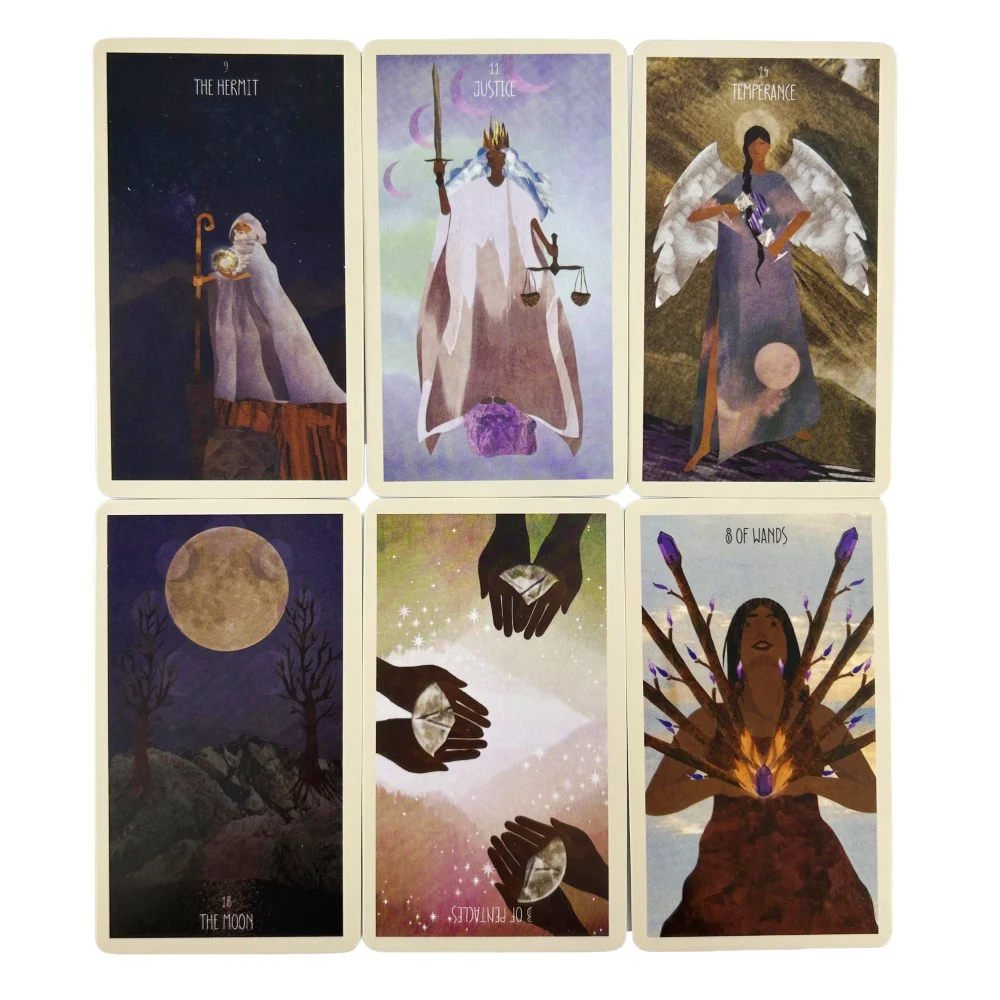 The Star Seeker Tarot Cards Game Fortune-telling Oracle Divination Visions Edition Creativity Messages Board Deck