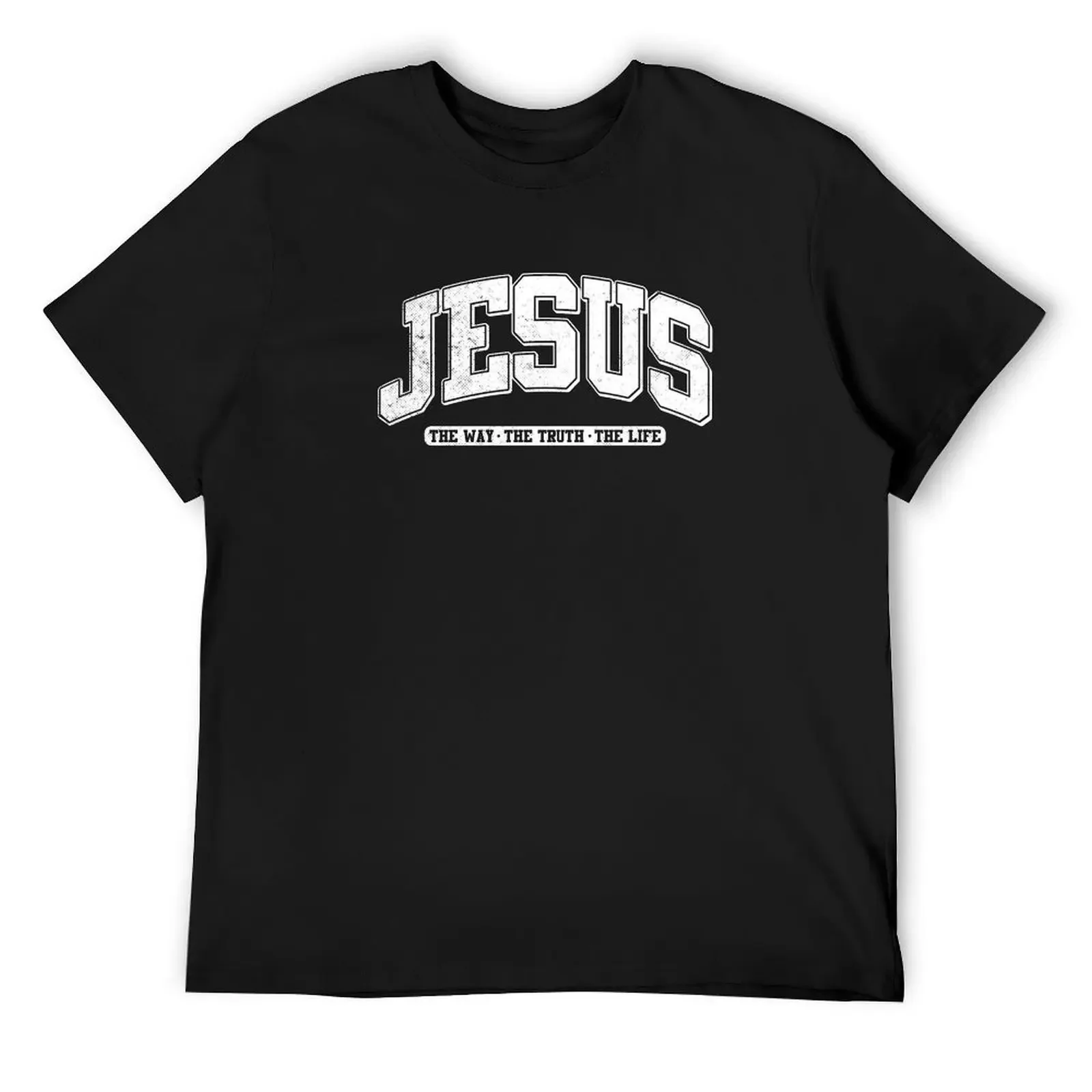 

Jesus, The truth - The way - The life T-Shirt quick-drying custom shirt summer clothes mens cotton t shirts