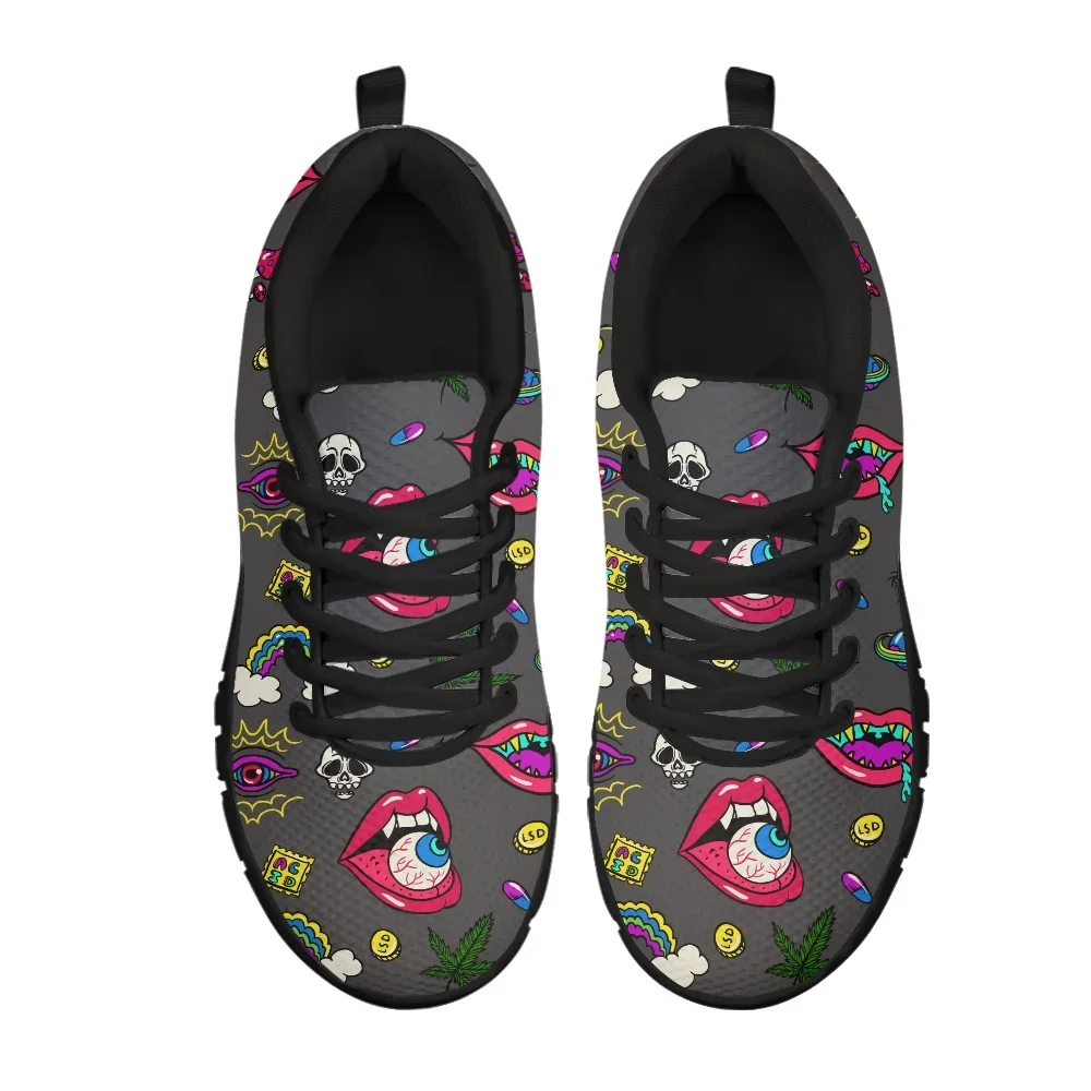 Custom Made Subliminal Print On Your Demand Women Men Running Shoes Sneakers