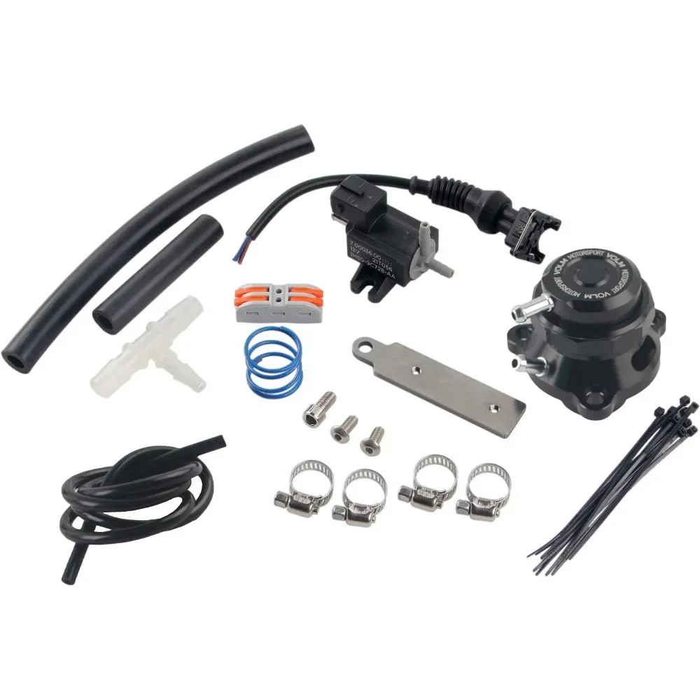 Free Shipping Dump atmosphere blow off Valve Kit for BMW 135/235 F20 F21 F22 F23 F30/F31 aluminum black(make noise version)