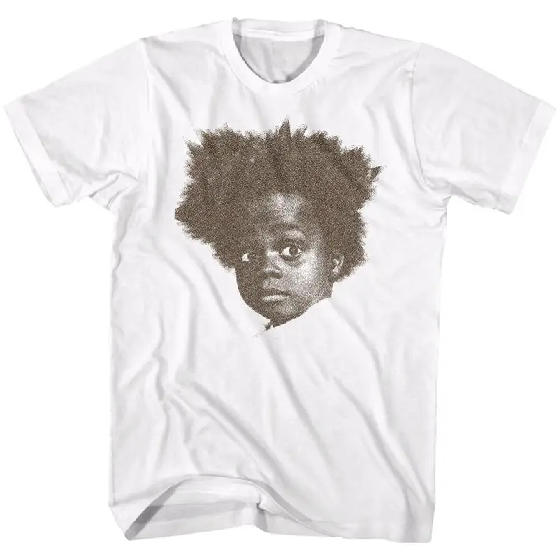 

Little Rascals 1950's TV Show Buckwheat Big Eyes Afro Men's T Shirt