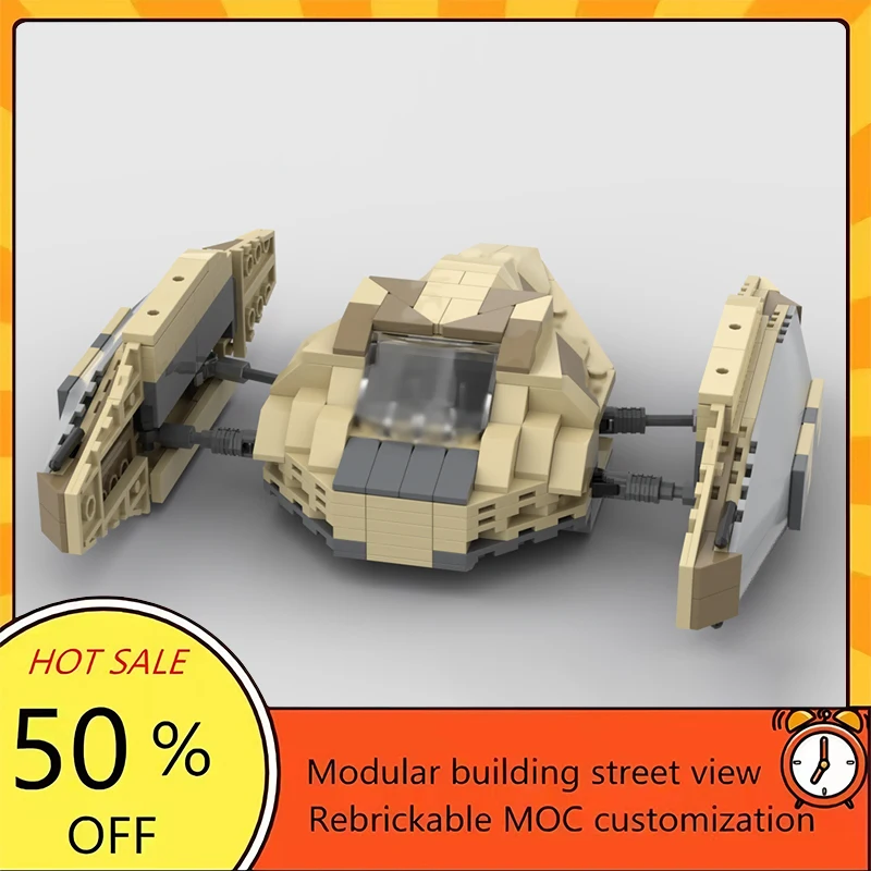 

325PCS Popular Space War Movie Model MOC Building Bricks Spaceship Modular Technology Gifts Holiday Assemble Children Toy Suit