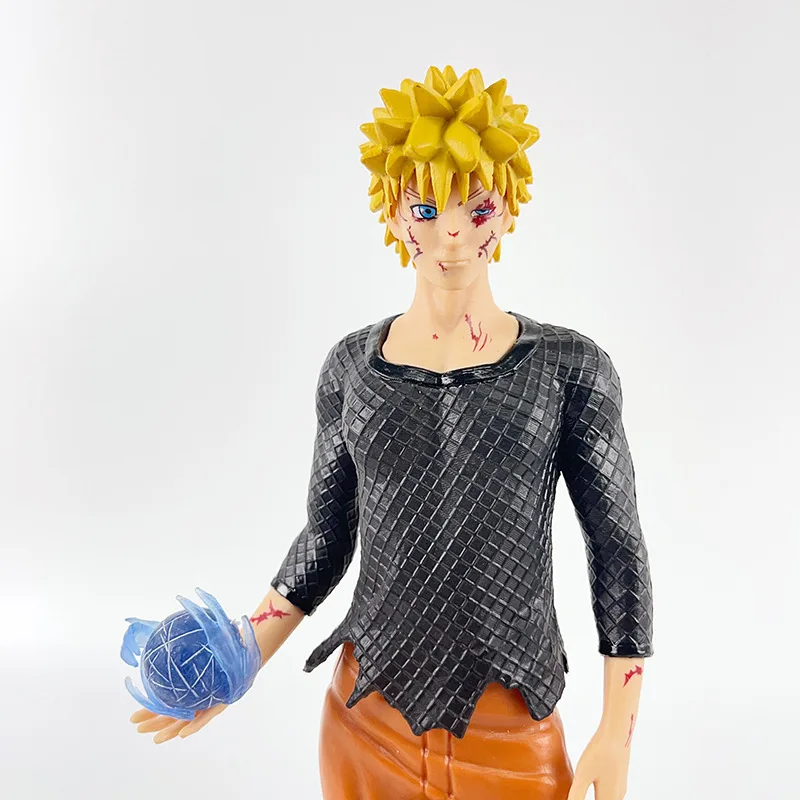 23cm Nowa Figurka Anime NARUTO Uzumaki Naruto Uchiha Sasuke Model Statuetka Dekoracja na Biurko Ozdoby Prezenty dla Dzieci Zabawki
