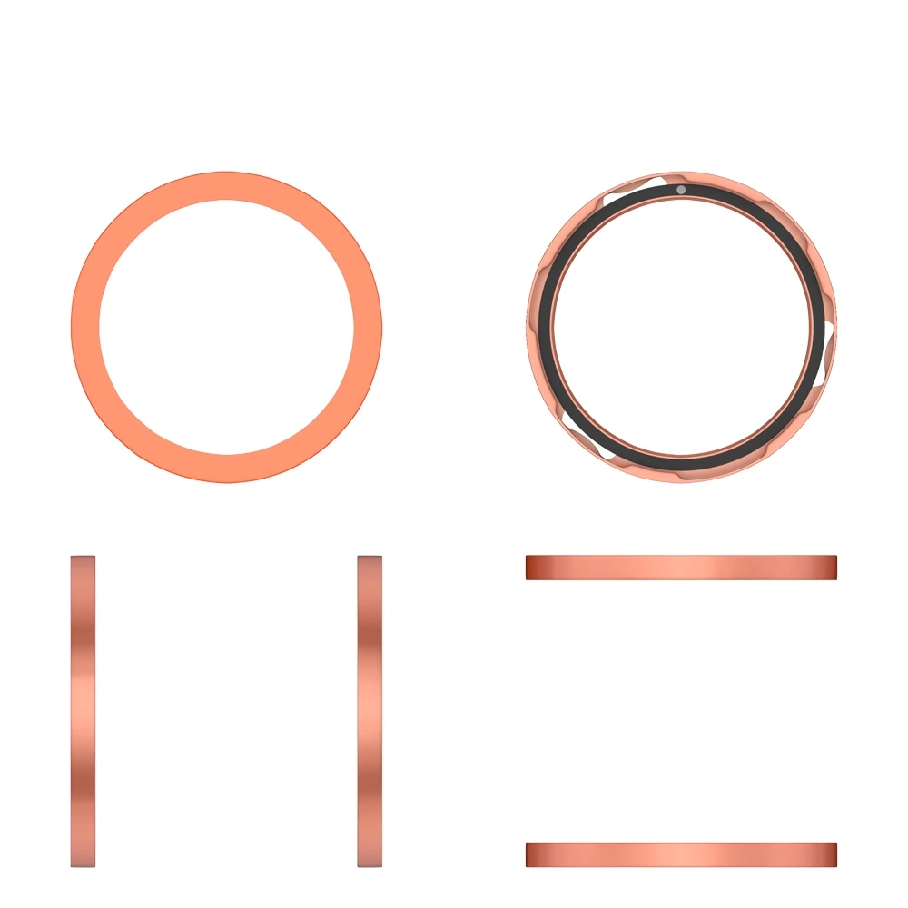 for Nothing CMF Watch Pro 2 Metal Bezel Case Flat Model Solid Color Replacement Hard Case Smart Watch Accessories