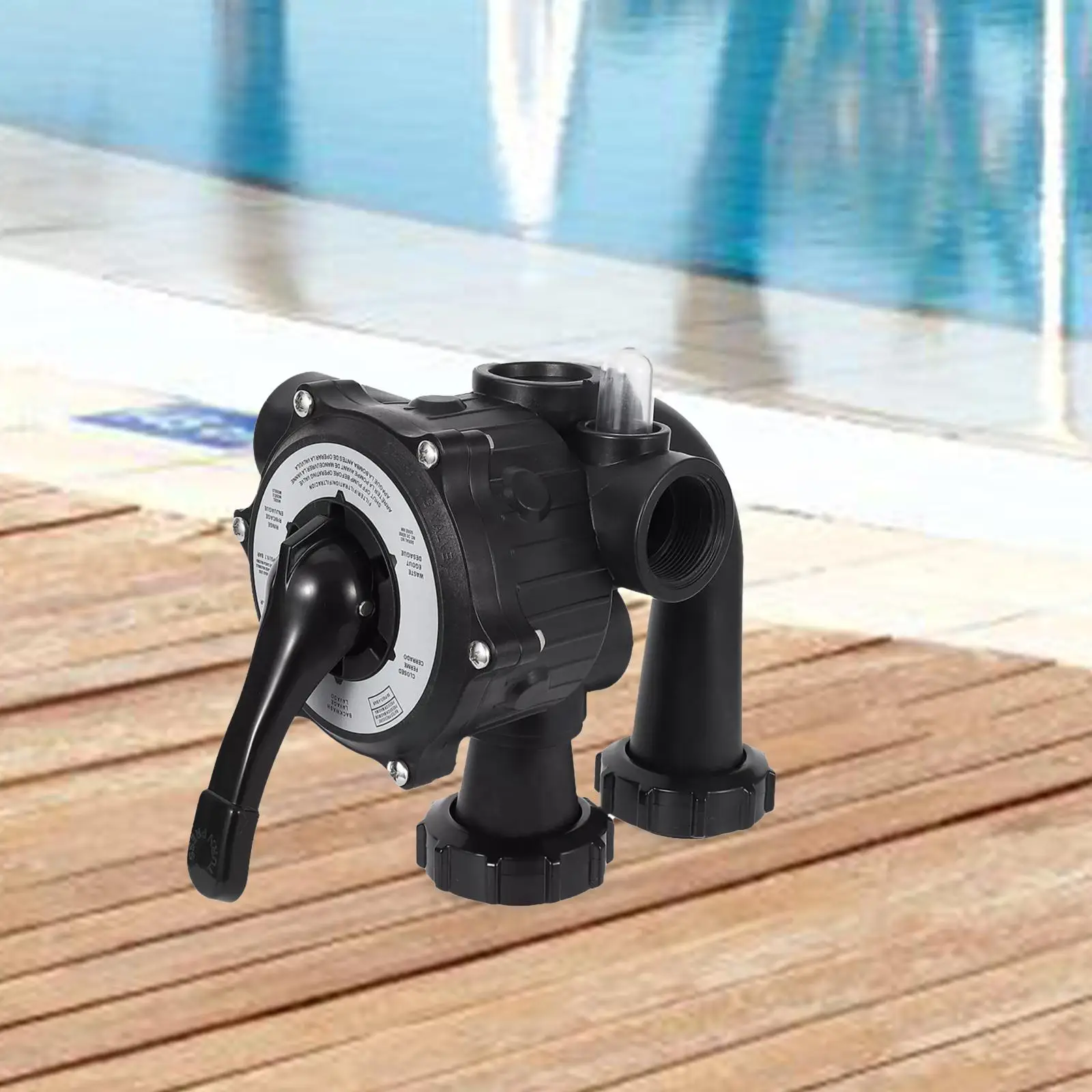 SP0710XR50 اقتران صمام الغسيل العكسي مع منافذ 1.5 بوصة لاستبدال صمام متعدد المنافذ لمرشح DE سهل التركيب