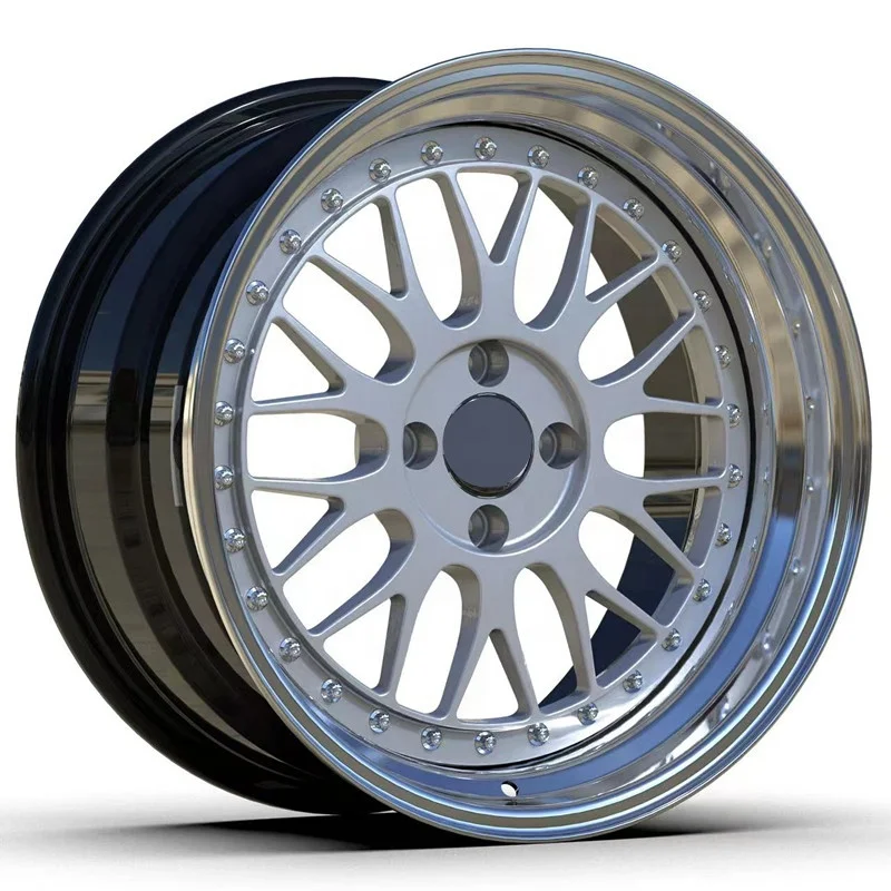 

Deep Dish 3 Pieces Forging 4 Holes 18 Inch 108 Pcd Car Wheels Hub for Peugeot 208 (2019-2023) Car