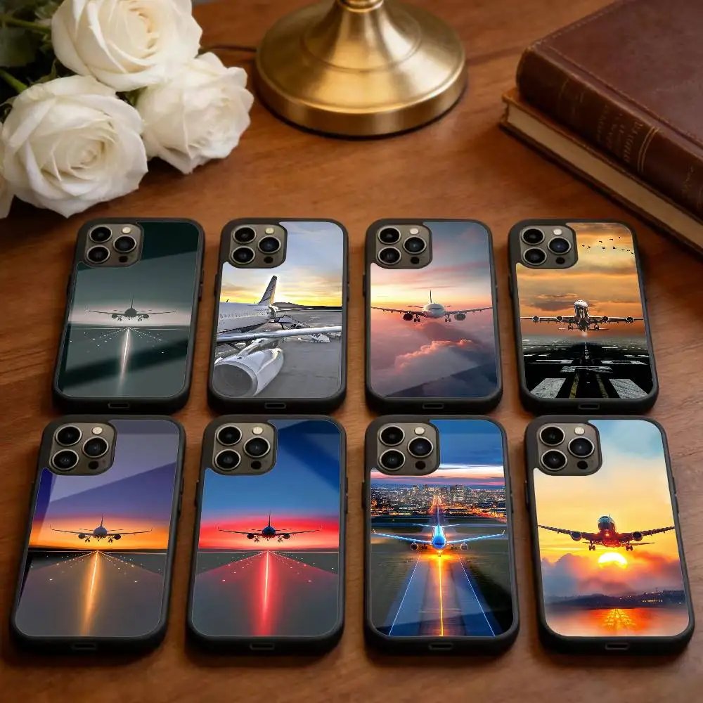 

Airplane Phone Case For iPhone 17,16,15,14,13,Pro,Max,Plus,Magnetic For Magsafe Wireless Charging