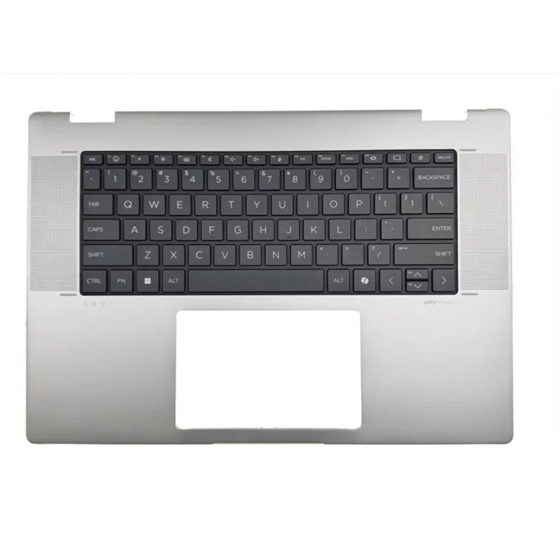 Z  New For HP Envy x360 16-ad 16-ac 2-in-1 Palmrest Upper Case US Backlit Keyboard