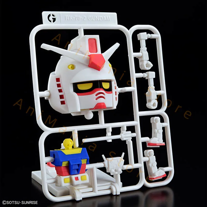 Bandai Gundam Model Kit 1/1 Gunpla-Kun DX Set Zakupla-Kun Char