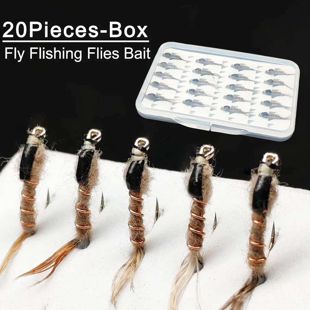 Mosca seca y ninfa para trucha o carpa – cebo artificial - imagen 5
