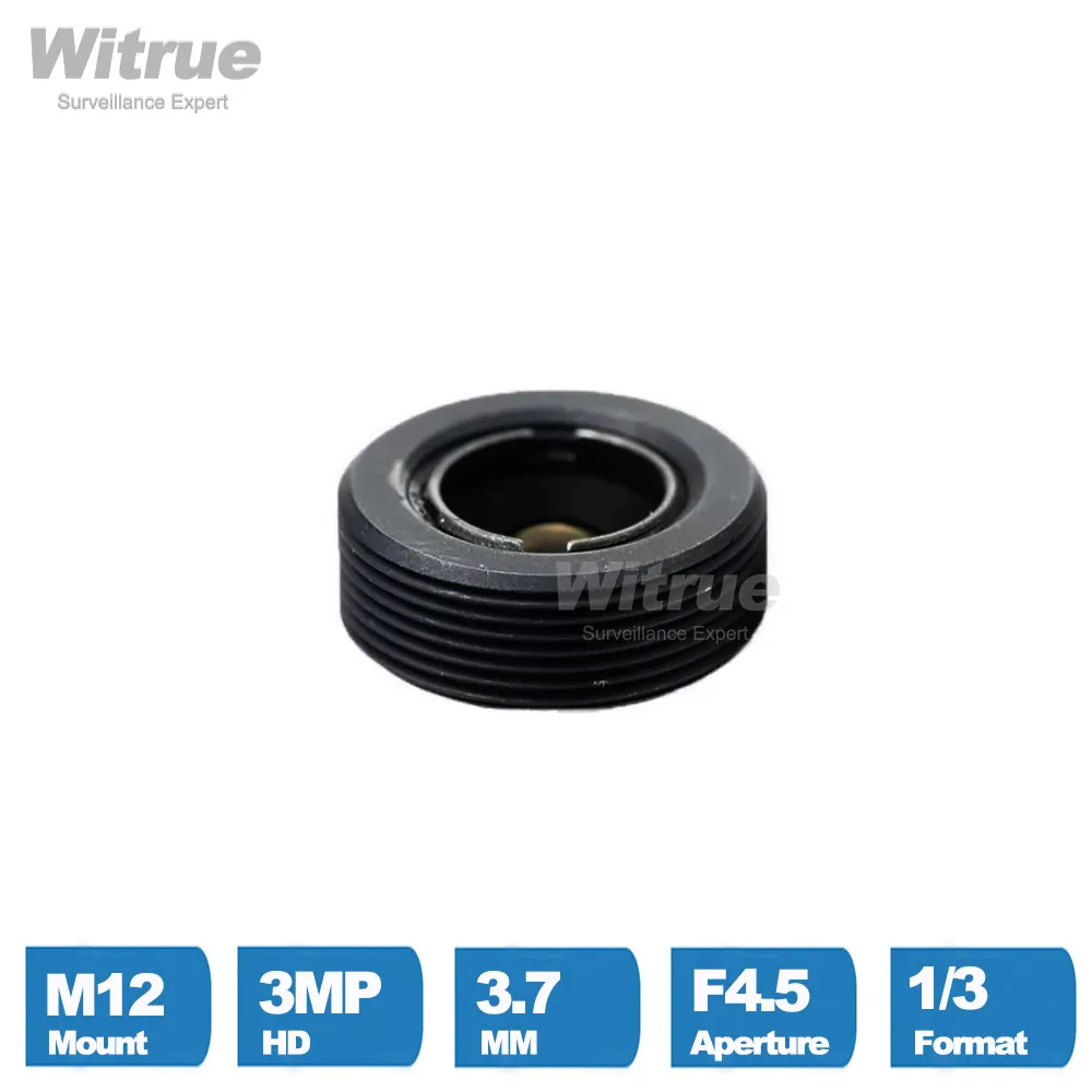 Witrue M12 Pinhole Lens 3.7MM 1/3