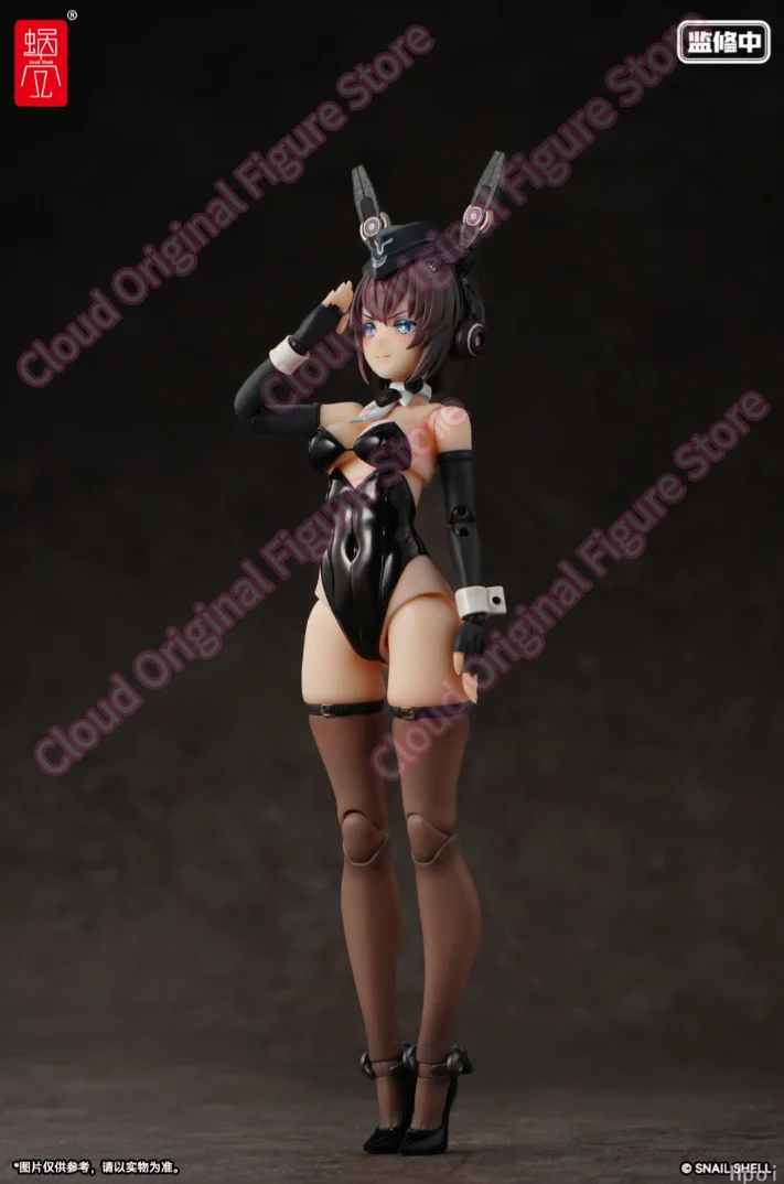 In Stock 100% Original Snail Shell 1/12 RA-03 Panzer Bunny Anneliese Sexy Girls Action Figures Model Collection Doll Toy Gift