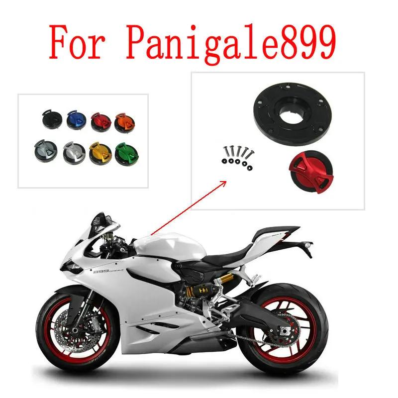 

For DUCATI MONSTER 696 796 1100 EVO 899 959 1199 1299 Panigale Streetfighter 848 Motorcycle Gas Cap Fuel Tank Cover