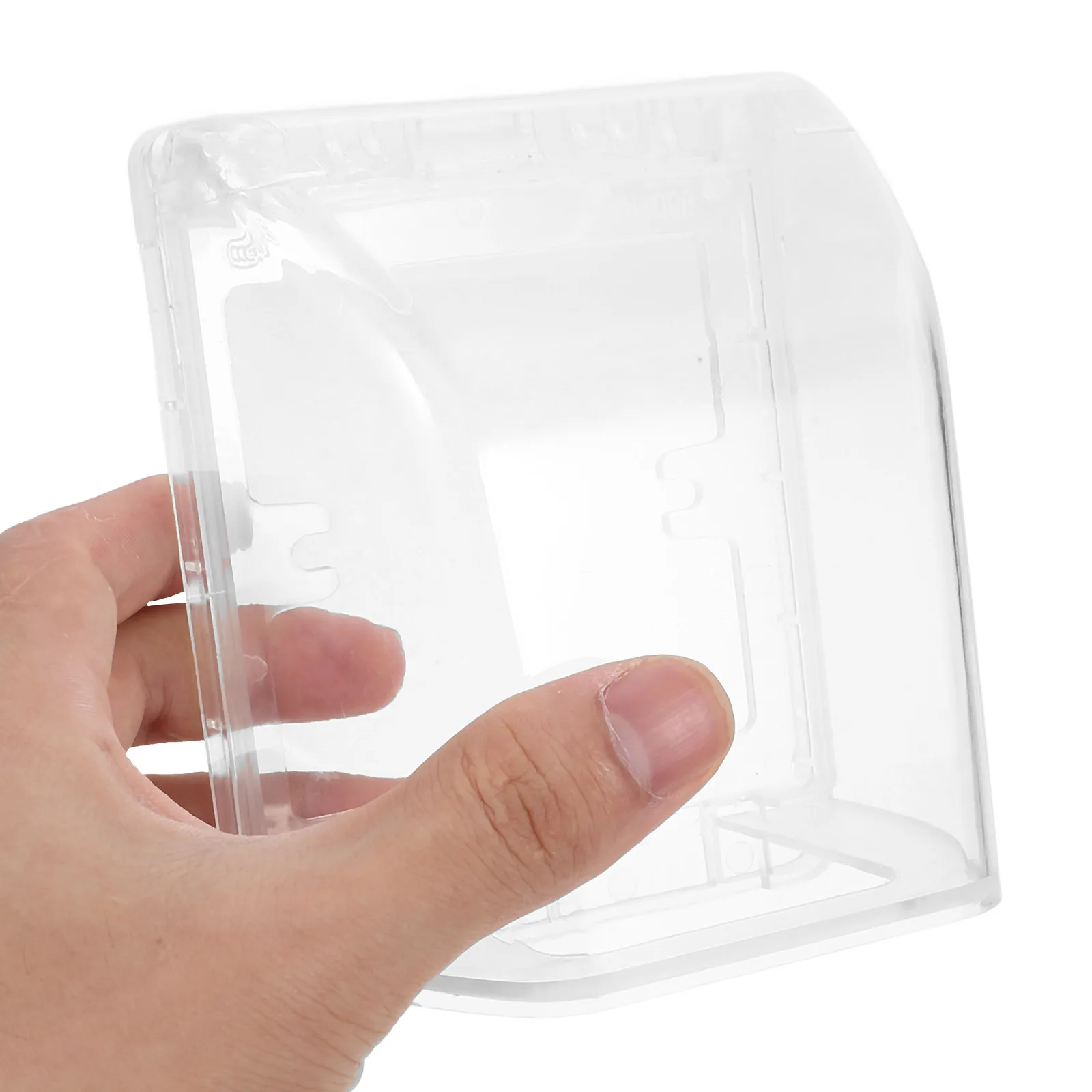 

Splash-Proof Outdoor Socket Box High Transparency Weatherproof Electrical Outlet Cover for Bathroom Wall Outlet Protection