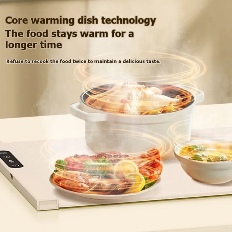 AT69 -Store Smart Temperature Control EU Plug Multi-Function Silicone Heating Pad- Portable Design Easy Storage