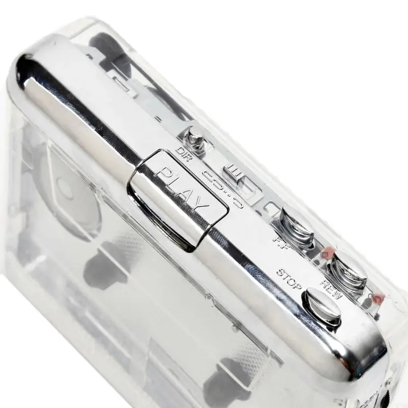 Clear for Shell Walkman Music Cassette Tape to MP3 Digital Converter Playe