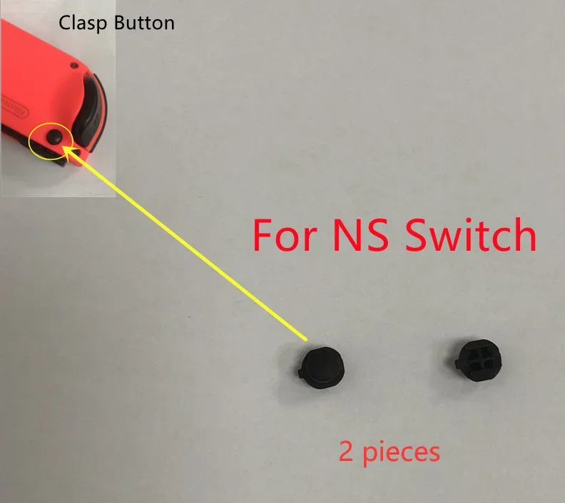 10Pcs/Lot For Nintendo Switch NS JoyCon Lock Buckle Latch Bracket/Clasp/LR Mother Board Pcb Switch Button/Y Screw
