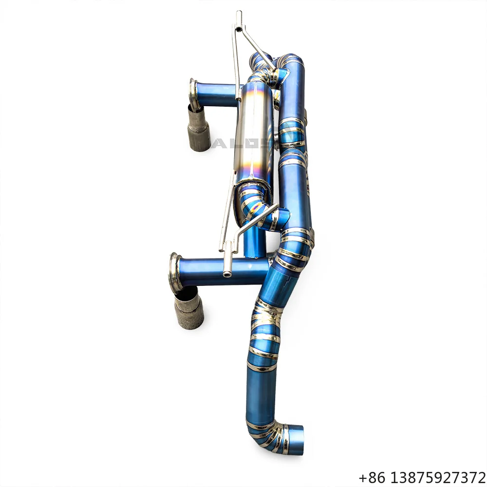 

Titanium Cat-Back Exhaust System with Active Valve for R8 V10 5.2L Naturally Aspirated 2008-2016 Tuned Design