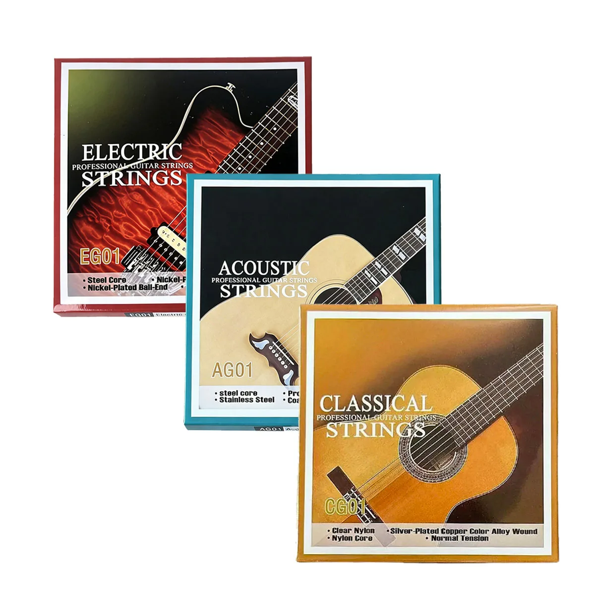 Miwayer Guitar Strings Set – Classical, Acoustic & Electric product image