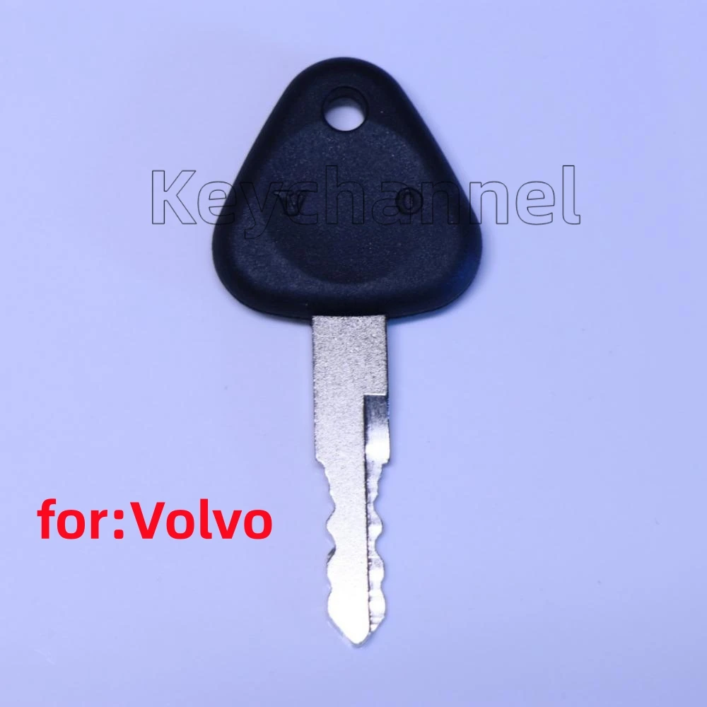 keychannel 5/10/20/30/40/50pcs Car Key 777 Heavy Equipment Door Spare Key Ignition Key for Volvo EC210 Excavator Heavy Bulldozer