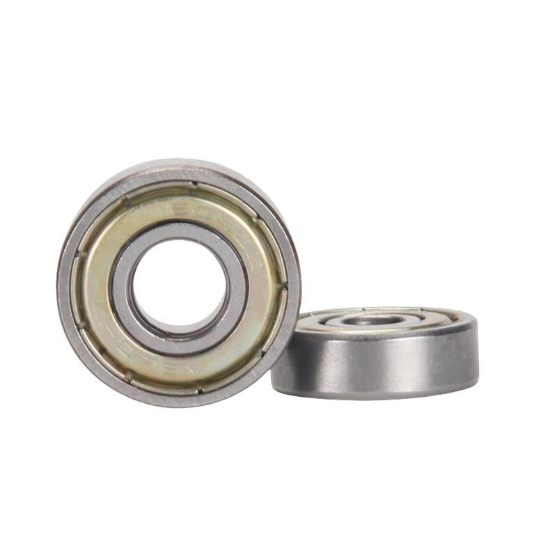 10 Stück 608 ZZ 608RS Kugellager 608ZZ Metall doppelt geschirmte Miniatur-Rillen-Skateboard-Kugellager 8 mm x 22 mm x 7 mm – Detail 3