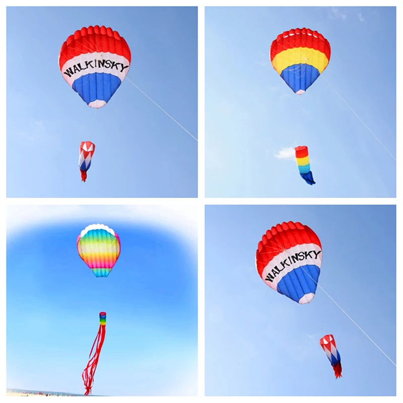 

free shipping large inflatable kite hot air balloon kite flying for adults professional kites windsock inflatable show kite koi