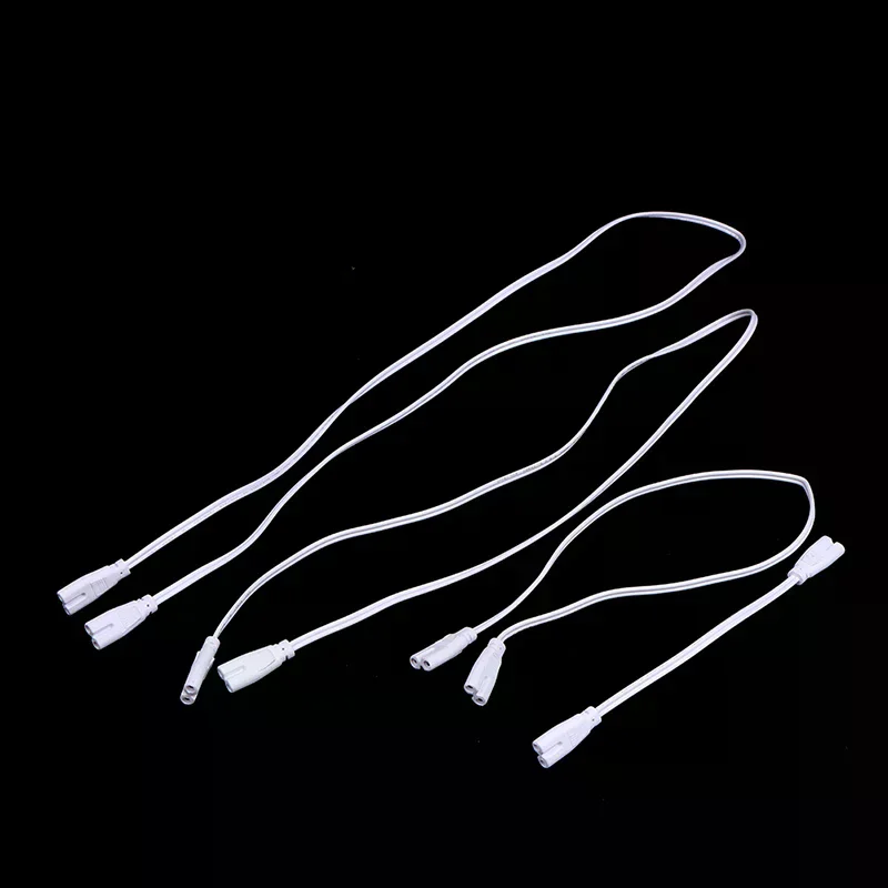 LED tube lamp connected cord flexiable connecting cable T4 T5 T8 light connector