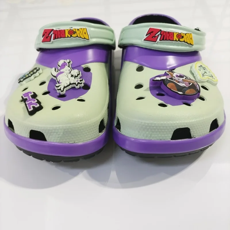 

2025 New Hot Dragon Ball Z Frisa Cartoon Anime Sandals Casual And Comfortable Beach Shoes Anti Slip Outdoor Slippers Gifts Toy