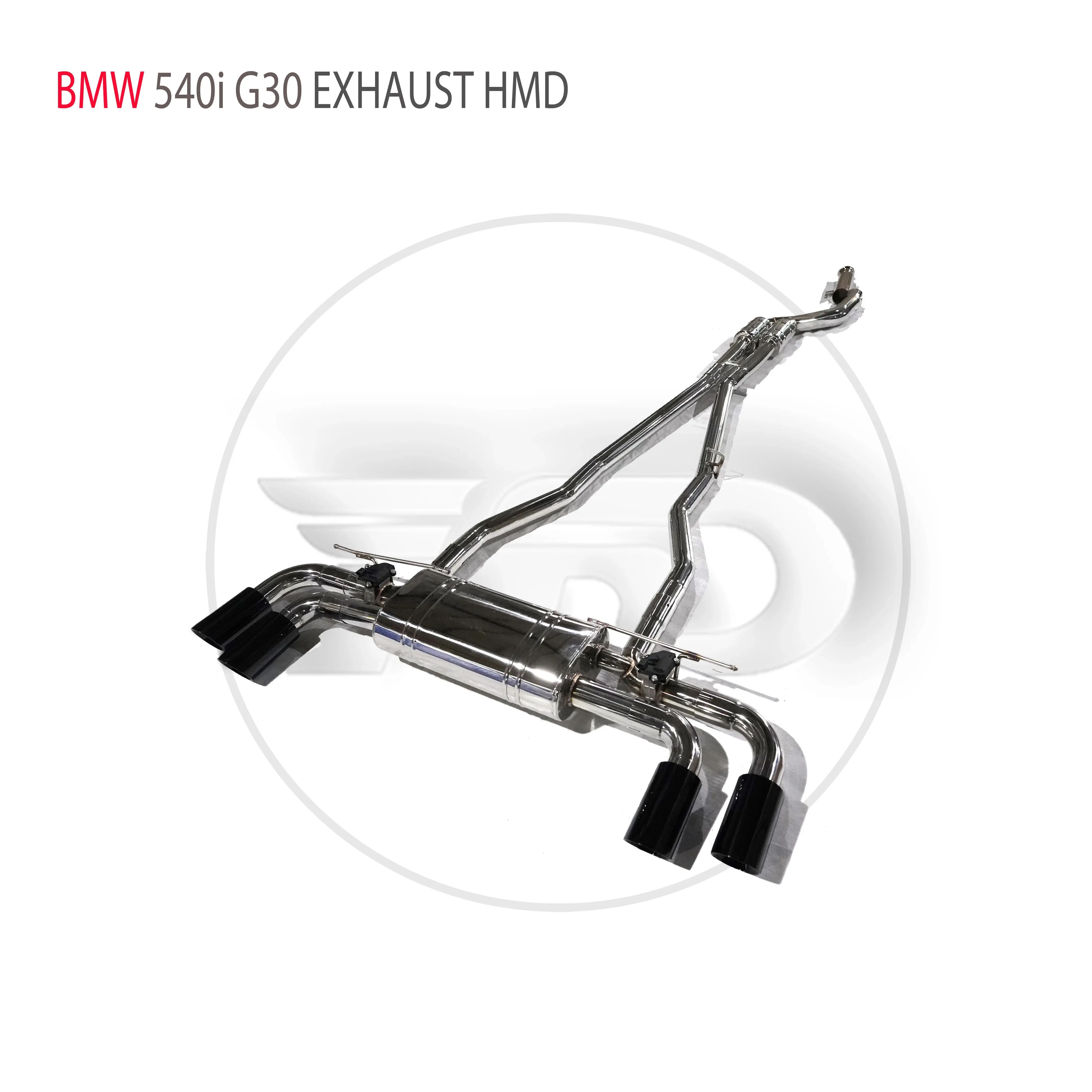 

HMD Stainless Steel Exhaust System Performance Catback Is Suitable For BMW 540i G30 Modification Electronic Valve Muffler