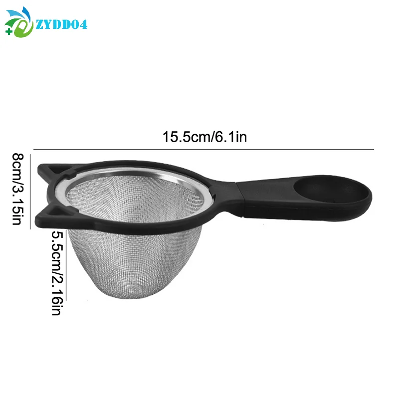 ●1pcs Stainless Steel Fine Mesh Strainer-Perfect For Coffee,Flour Sift More-Ideal Kitchen Gadget For Cooking And Food Prep
