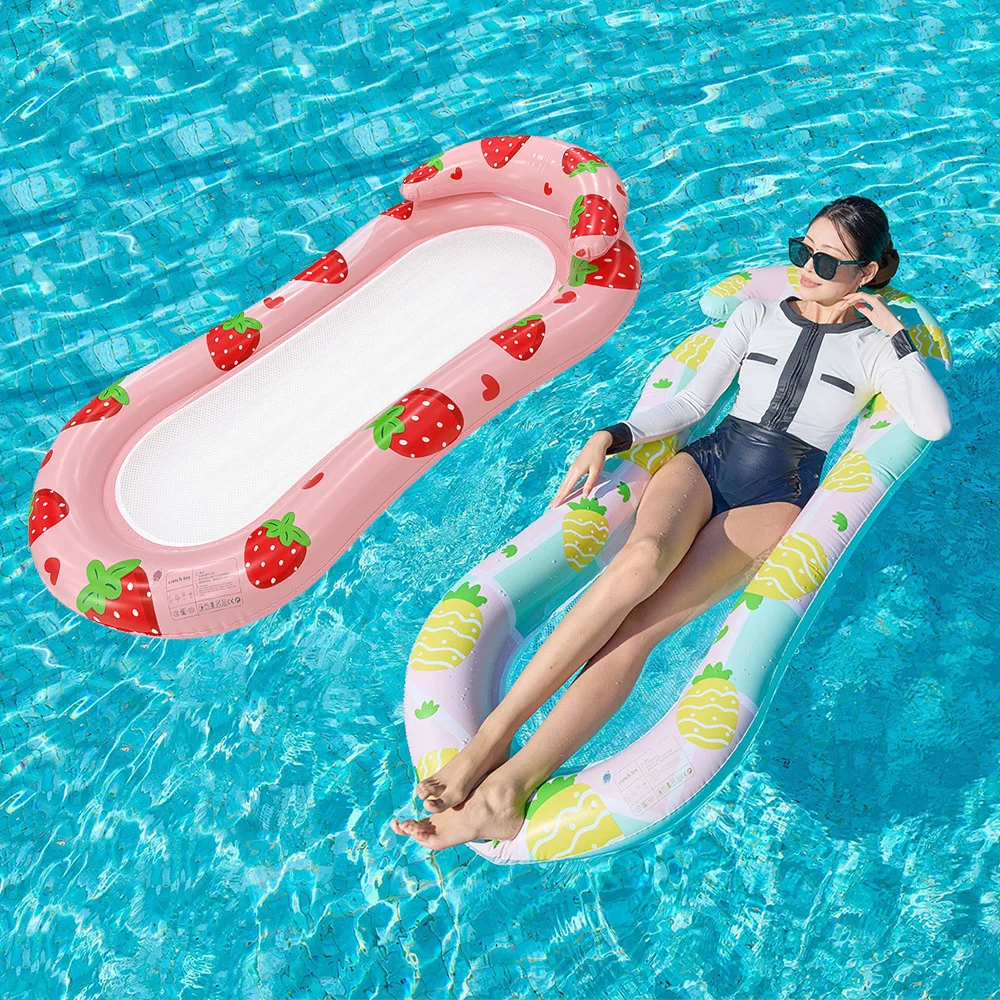 1Pcs Inflatable Pool Float Swim Mattress Water Hammock Adult Swim Tube Summer Water Swim Pool Lakes And Rivers