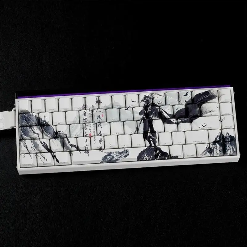 

96GE 60% 68% ANSI ISOs макет PBT оригинальные колпачки для клавиш с легендами о чусене для механических клавиатур 61/64/68