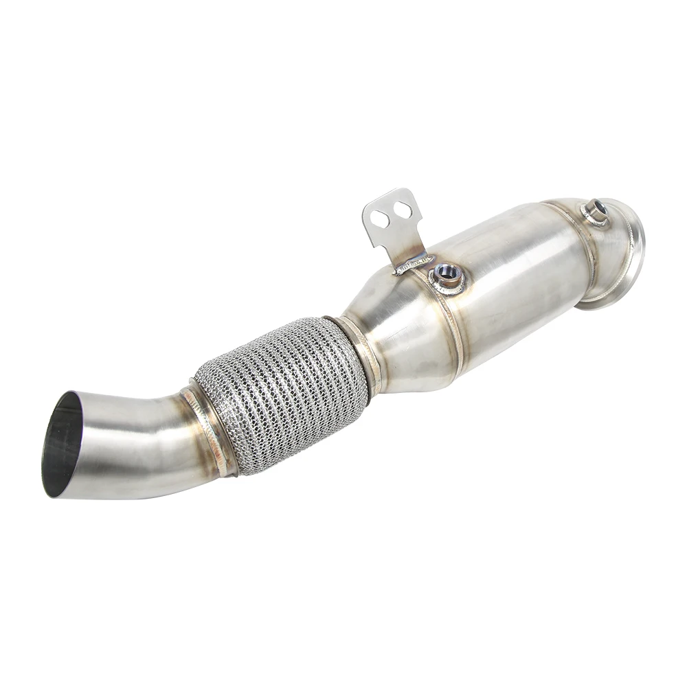 High Performance 5'' SS304 B58 Downpipe Upgrade for BMW 2016+ M240i/340i/440i/540i/740i/840i & XDrive New Condition