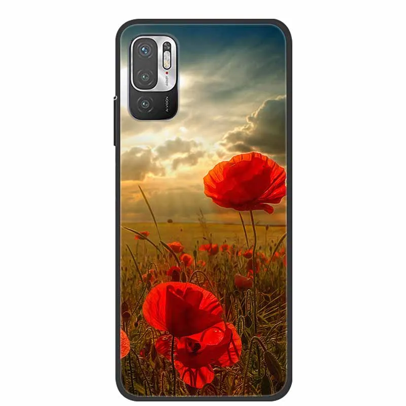 For Xiaomi Redmi Note 10 5G Case Shockproof Soft silicone TPU Back Cover For Redmi Note 10 5G Phone Cases Note10 5G Cute Cartoon