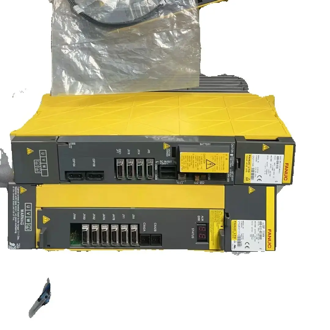 A06B-6127-H203 وحدة مضخم الصوت المؤازرة Fanuc لوحدة التحكم CNC تم اختبارها بشكل جيد