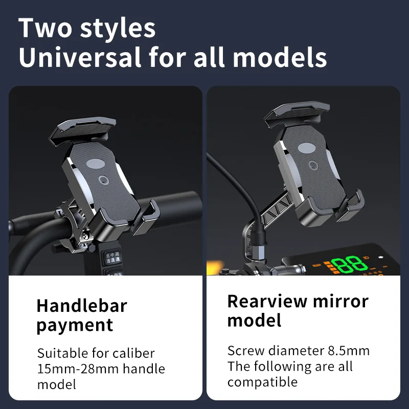 Outdoor riding cell phone holder takeout electric car mountain bike motorcycle navigation bracket  for iPhone 15 Pro Max14 13 12