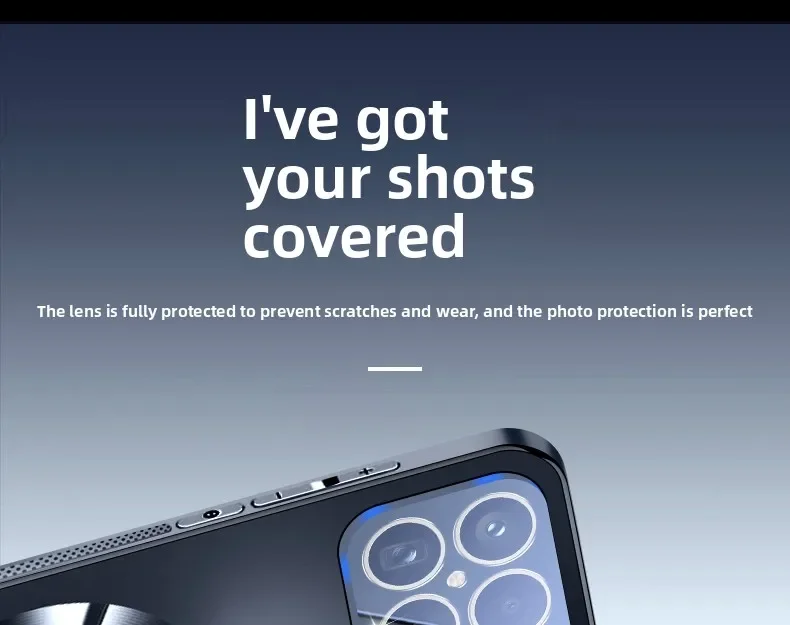 Luxuriöse Matte MagSafe-Kühlhülle für POCO F9 F8 Ultra Redmi K100 K90 Pro Max Kratzfester Kameraschutz Stoßfeste Abdeckung – Detail 11