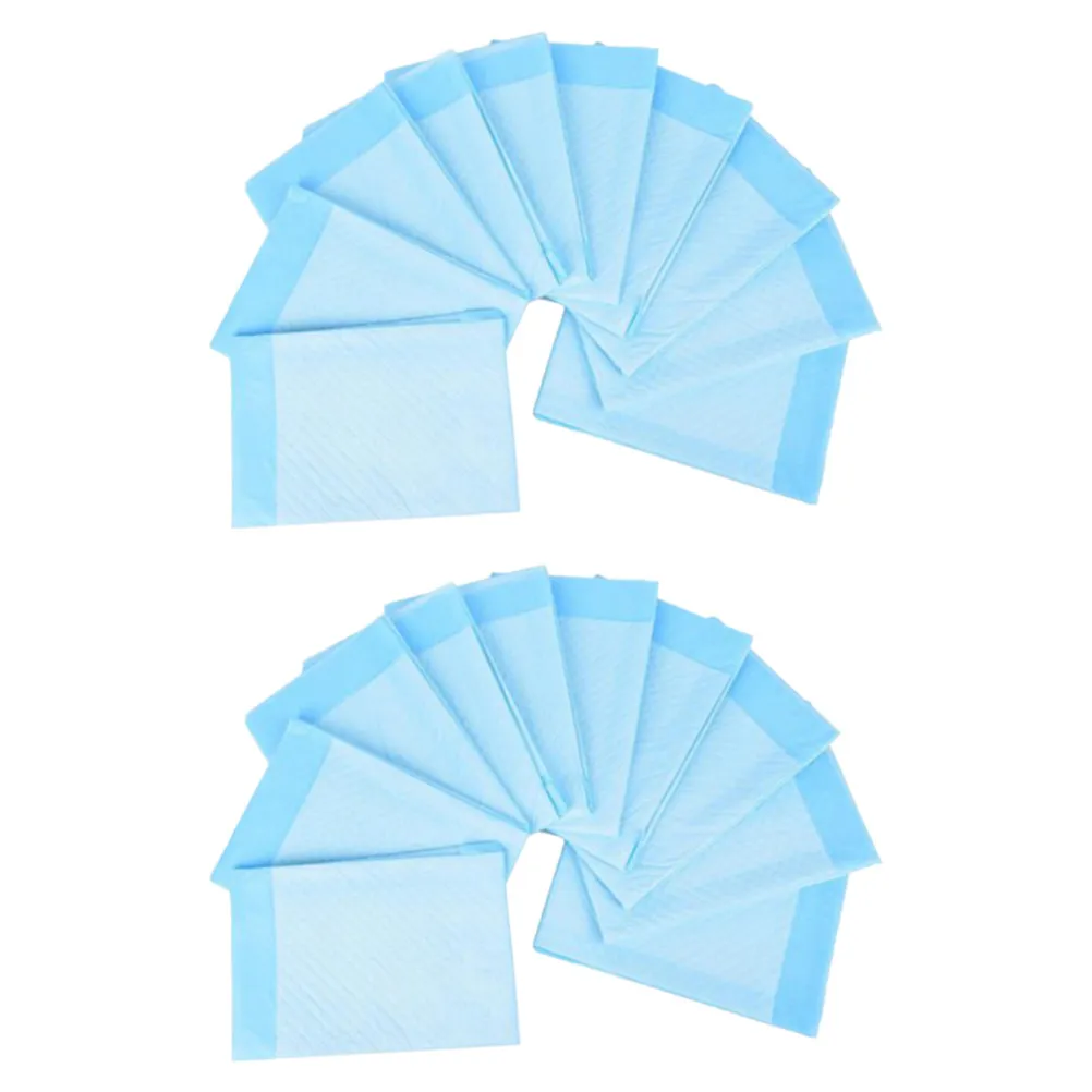 20Pcs Waterproof Absorbing Urine Bed Pad Disposable Urinary Incontinence Nursing Pad Adults Diaper Pee Absorbing Mat Patient