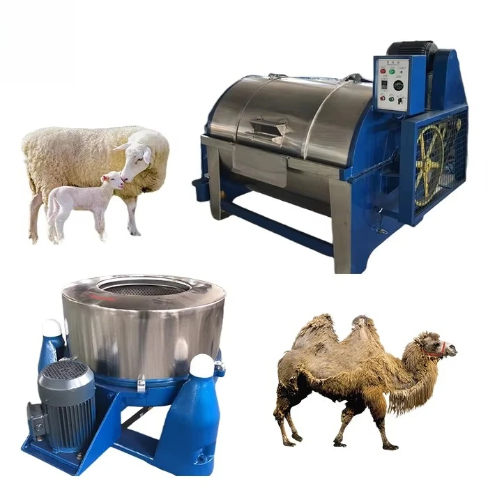 

Automatic Alpaca Raw Sheep Wool Washing Cleaning Machine Wool Washer for Textile Processing Line