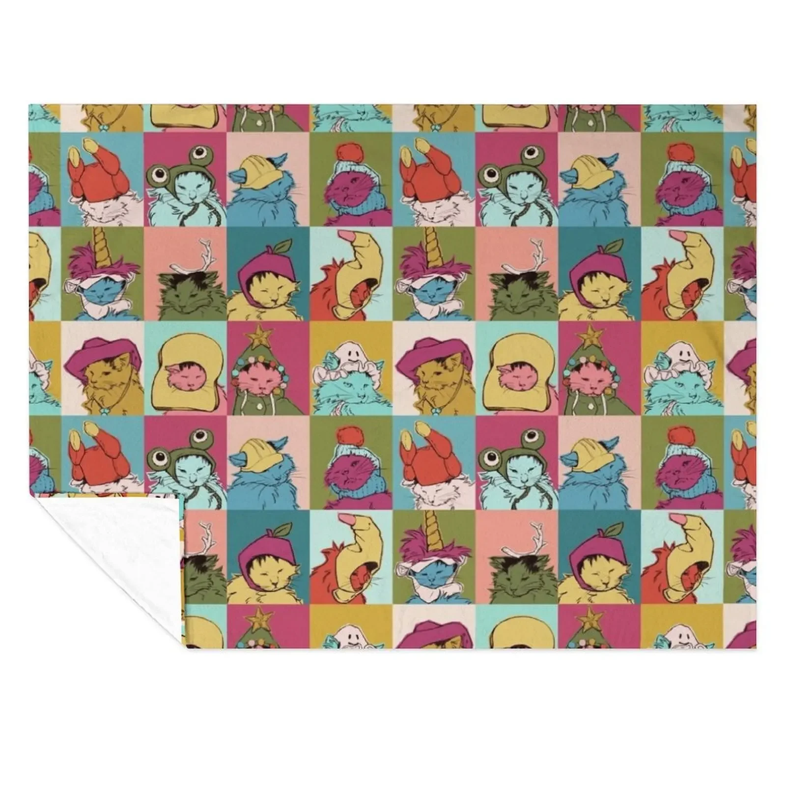 

Pot Roast Hats Throw Blanket Thins Soft Big Decorative Throw Sofas Blankets