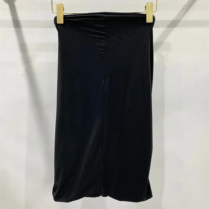 Chaleco de mujer nuevo elástico ajustado modal sin mangas top para verano 2025 Sexy fuera del hombro cuello pico corsé de mujer y2k camiseta