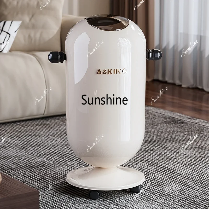 

Бесконтактный мусорный бак премиум-класса, мусорное ведро большой емкости из нержавеющей стали для гостиной, кухни, ванной комнаты, плавающая крышка, высокий дизайнA