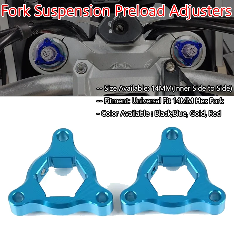 FOR CFMOTO 250 400 450 650 700 800 SR NK GT MT TR-G CL-X 2022 2023 Motorcycle, Suspension Fork Preload Adjuster, 250 SR NK 450SR