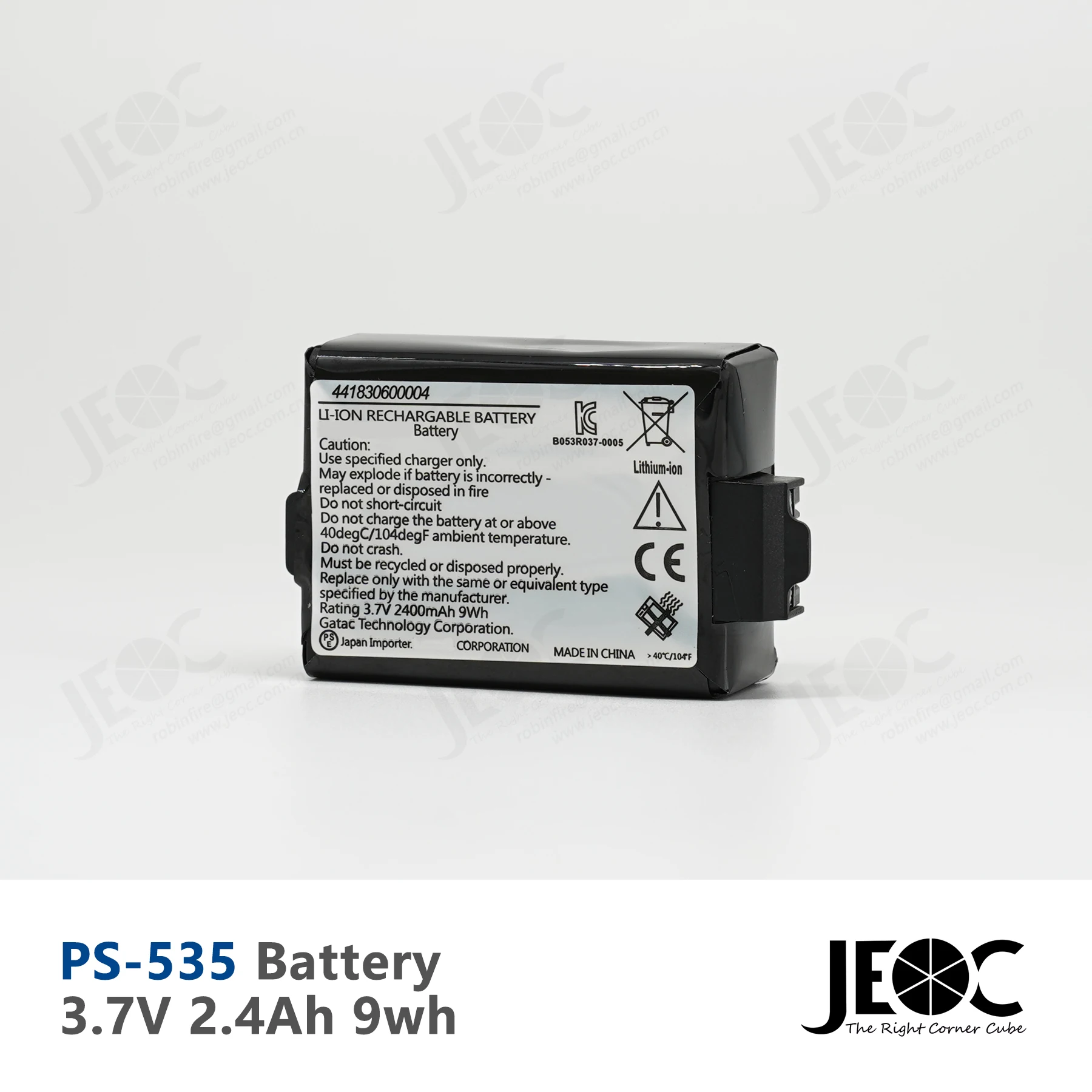 

JEOC Replacement Battery of Japanese PS535, for Pentax Data Collector