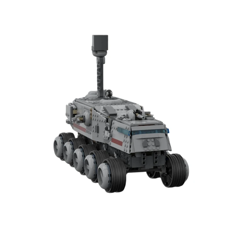 1156PCS MOC-238805 Juggernaut Turbo Tank Space War Battle Movie Model Building Blocks Bricks DIY Creative Assembly Toy Xmas Gift